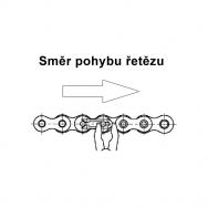 Spojka řetězu - směr otáčení Spojka řetězu - směr otáčení