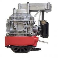 Motor na kolo - pohled zespodu (montážní otvory 4 x M6) Motor na kolo - pohled zespodu (montážní otvory 4 x M6)