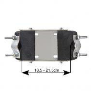 Motor na kolo - montážní deska pro uchycení na rám kola, rozpětí Motor na kolo - montážní deska pro uchycení na rám kola, rozpětí