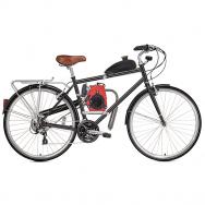 Motokolo osazené čtyřtaktním přídavným motorem Motokolo osazené čtyřtaktním přídavným motorem