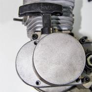 Nasazení krytu tahového startéru namísto původního krytu magneta Nasazení krytu tahového startéru namísto původního krytu magneta