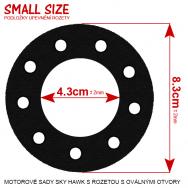 Rozměr uchycení rozety Rozměr uchycení rozety