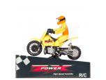 Create Toys - mini RC motorka (RC moto 2012), žlutá